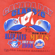 MLB (CGW) - Toronto Blue Jays VS Atlanta Braves T-Shirt 1998 Small Vintage Retro Baseball