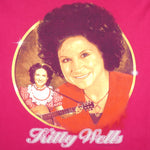 Vintage (Fruit Of The Loom) - Kitty Wells T-Shirt 1990s XX-Large Vintage Retro
