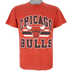 NBA (Trench) - Chicago Bulls  T-Shirt 1990 Medium Vintage Retro Basketball