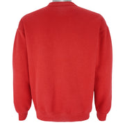NFL (Artex) - Kansas City Chiefs Snoopy Crew Neck Sweatshirt 1990s Large Vintage Retro Football