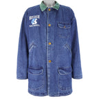 NCAA (MV Country) - North Carolina Tar Heels Jean Jacket 1990s X-Large Vintage Retro College