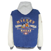 Disney - The Original Mickey Mouse Embroidered Jacket 1990s Medium Vintage Retro