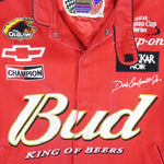 NASCAR (Jeff Hamilton) - Budweiser King Of Beers Jacket 1990s X-Large Vintage Retro