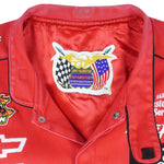 NASCAR (Jeff Hamilton) - Budweiser King Of Beers Jacket 1990s X-Large Vintage Retro