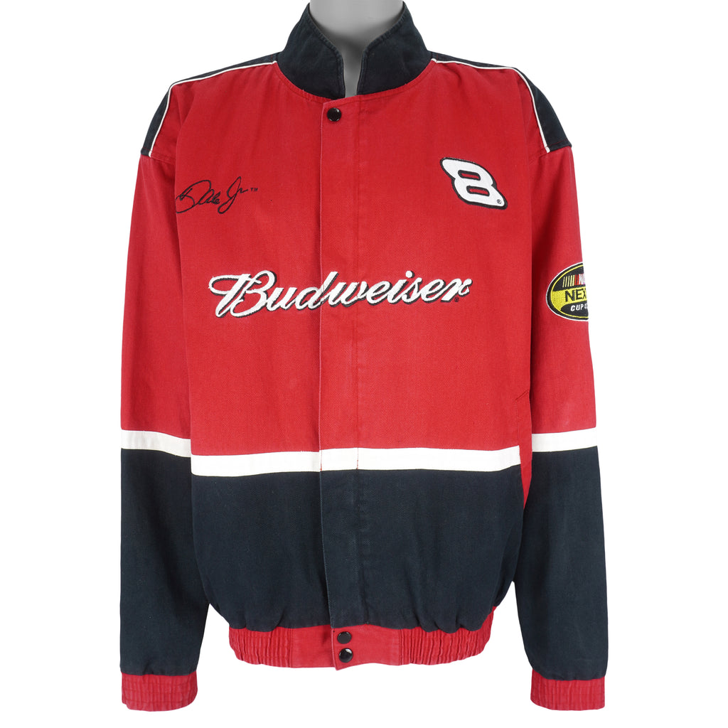 NASCAR (Winners Circle) - Budweiser Big Logo Jacket 1990s XX-Large Vintage Retro
