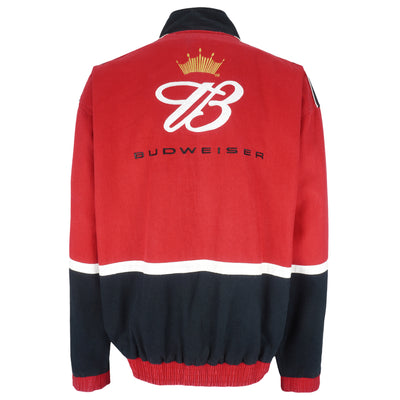 NASCAR (Winners Circle) - Budweiser Dale Jr. Big Logo Jacket 1990s XX-Large
