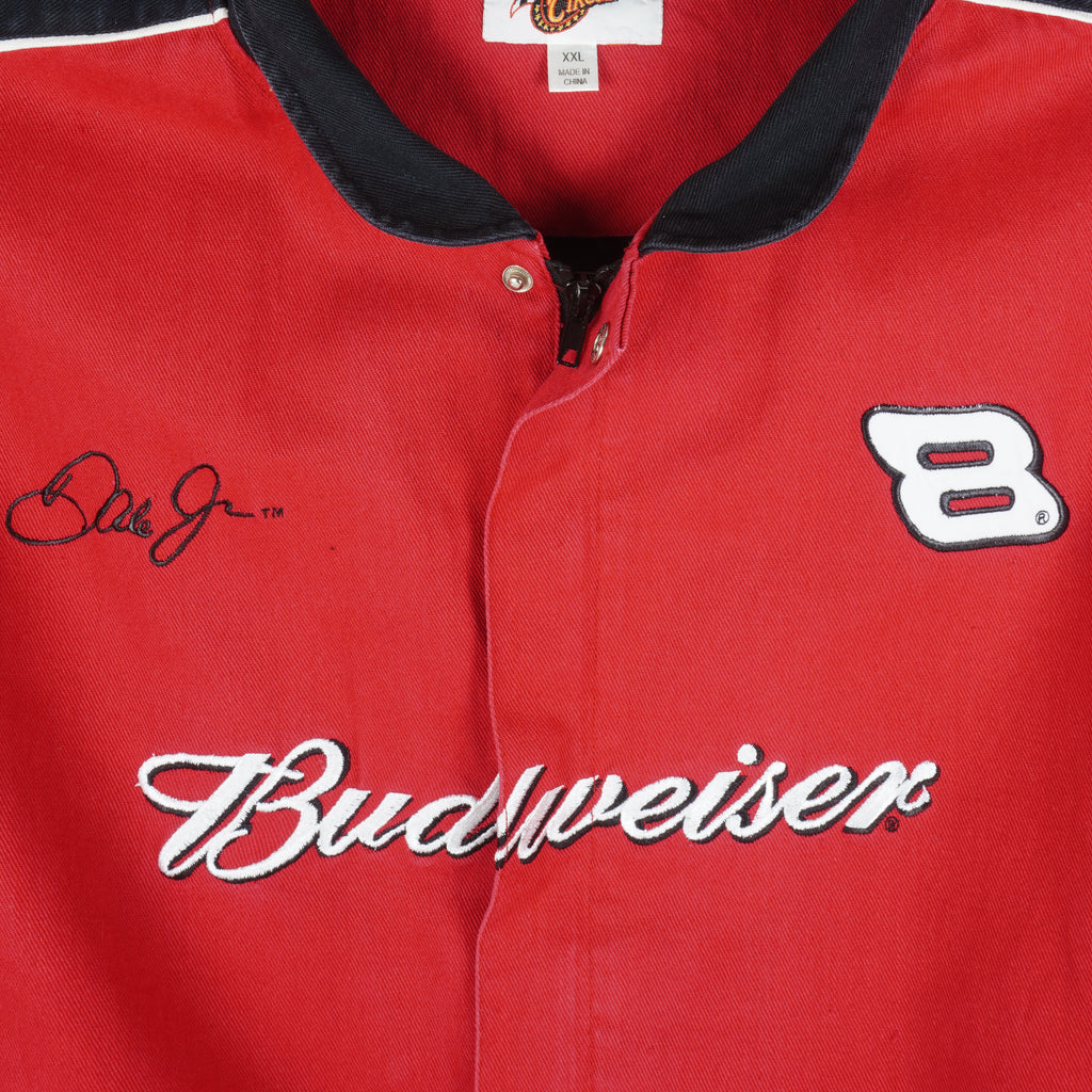 NASCAR (Winners Circle) - Budweiser Big Logo Jacket 1990s XX-Large Vintage Retro