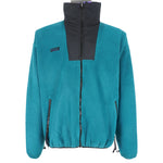 Columbia - Blue Zip-Up Fleece Jacket 1990s X-Large Vintage Retro