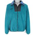 Columbia - Blue Zip-Up Fleece Jacket 1990s X-Large Vintage Retro