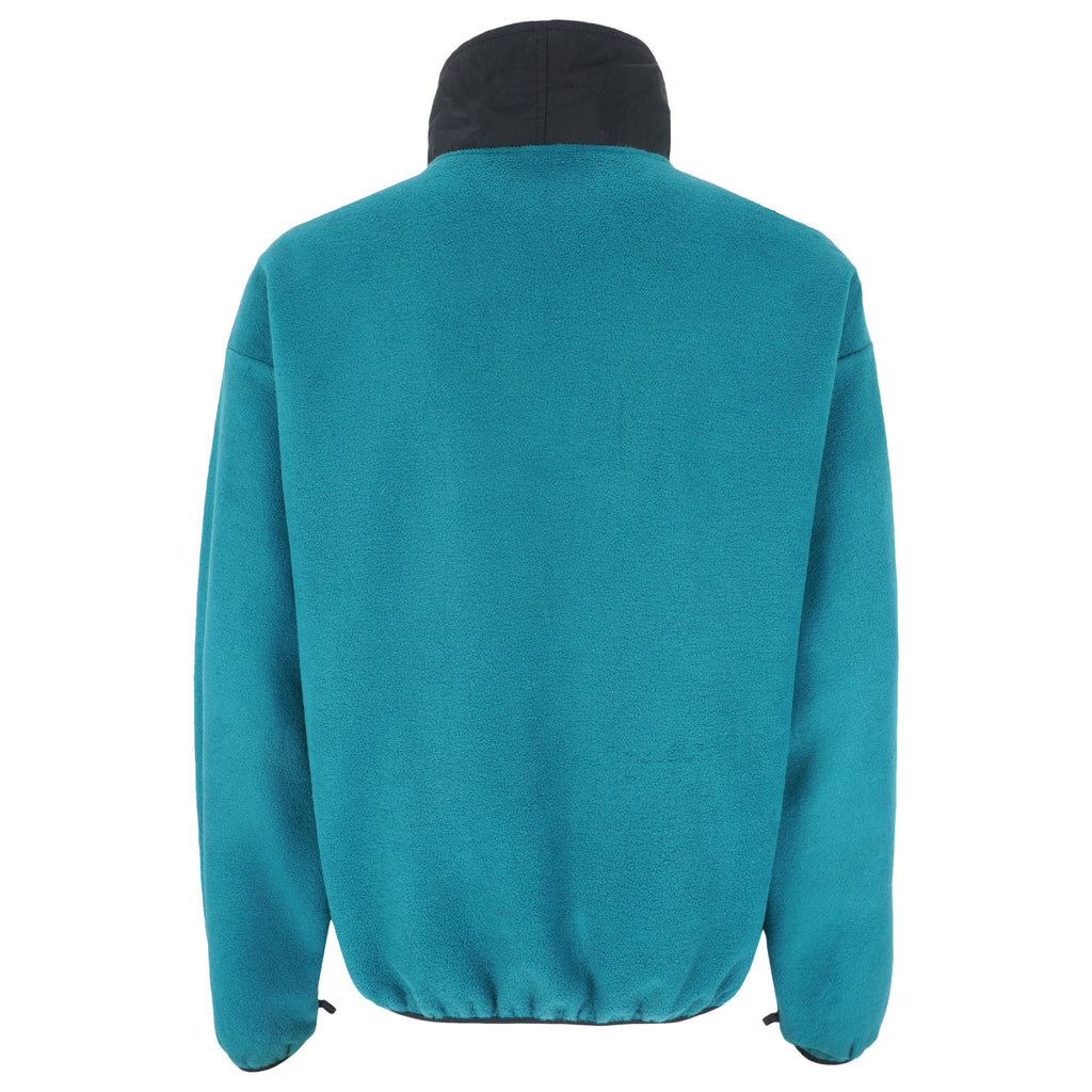 Columbia - Blue Zip-Up Fleece Jacket 1990s X-Large Vintage Retro