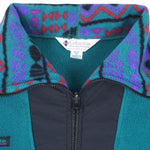 Columbia - Blue Zip-Up Fleece Jacket 1990s X-Large Vintage Retro