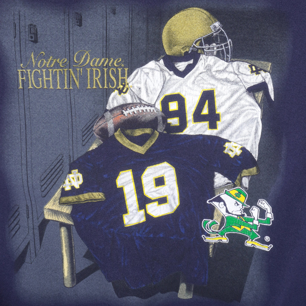 NCAA (Nutmeg) - Notre Dame Fighting Irish Sweatshirt 1990s X-Large Vintage Retro College