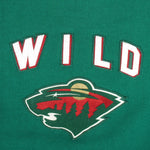 NHL (Rawlings) - Minnesota Wild Sweatshirt 1990s Medium Vintage Retro Hockey