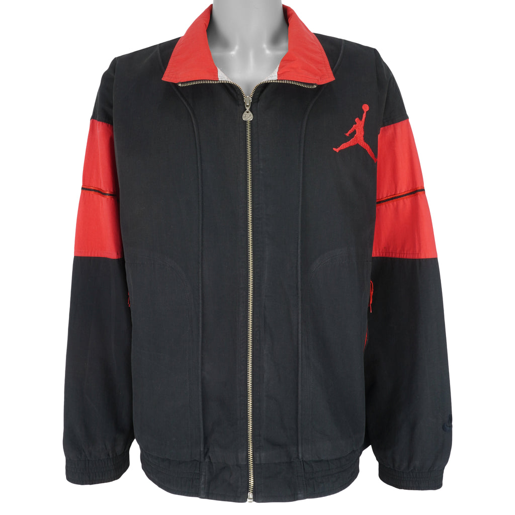 Jordan - Jumpman Embroidered Jacket 1990s Large Vintage Retro