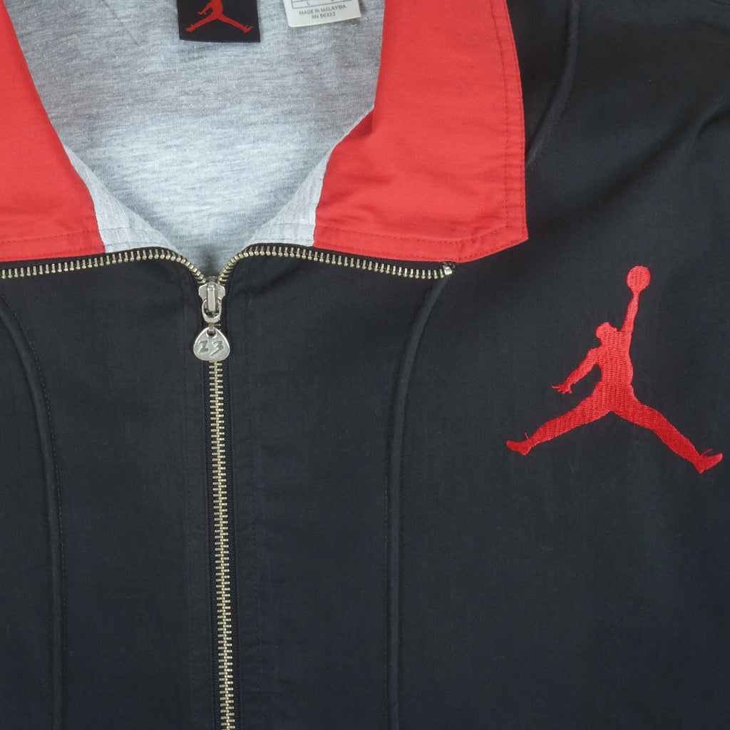 Jordan - Jumpman Embroidered Jacket 1990s Large Vintage Retro