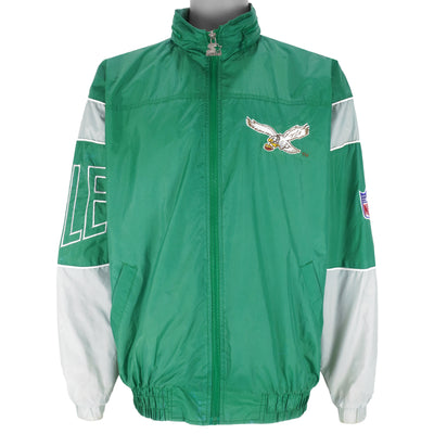 Starter - Philadelphia Eagles Zip-Up Windbreaker 1990s Large