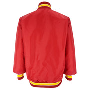 NHL - Calgary Flames Pullover Windbreaker 1990s Large Vintage Retro Hockey