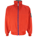 Helly Hansen - Red & Blue Sea Life Reversible Jacket 1990s Medium Vintage Retro