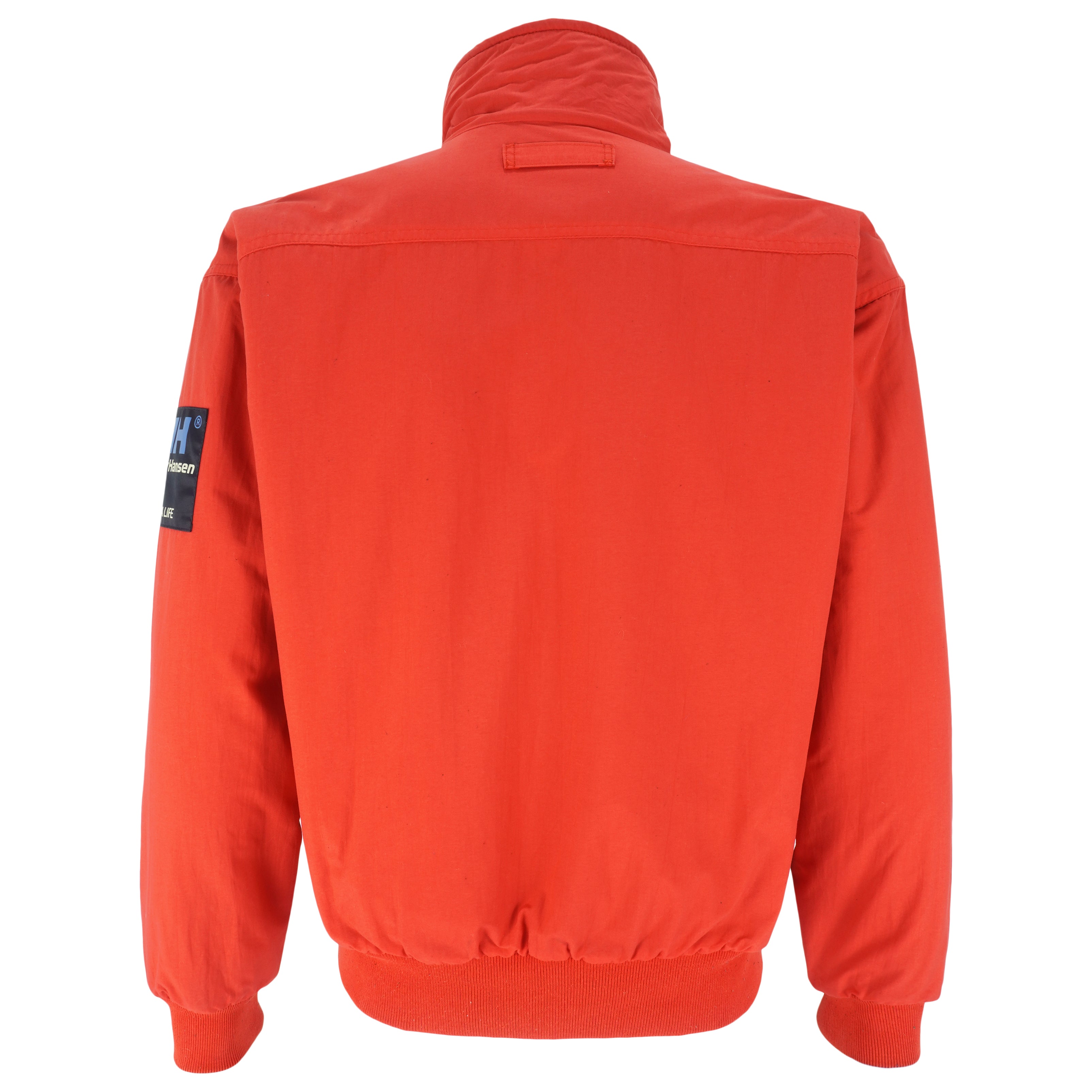 Helly Hansen - Red & Blue Sea Life Reversible Jacket 1990s Medium Vintage Retro