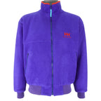 Helly Hansen - Red & Blue Sea Life Reversible Jacket 1990s Medium Vintage Retro