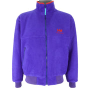 Helly Hansen - Red & Blue Sea Life Reversible Jacket 1990s Medium Vintage Retro
