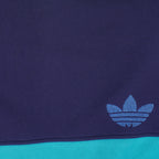 Adidas - Blue Embroidered Crew Neck Sweatshirt 1990s Large Vintage Retro