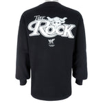 Vintage (AAA) - WWF The Rock Just Bring It Crew Neck Sweatshirt 1990s Large Vintage Retro