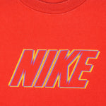 Nike - Red Crew Neck Sweatshirt 2000s XX-Large Vintage Retro