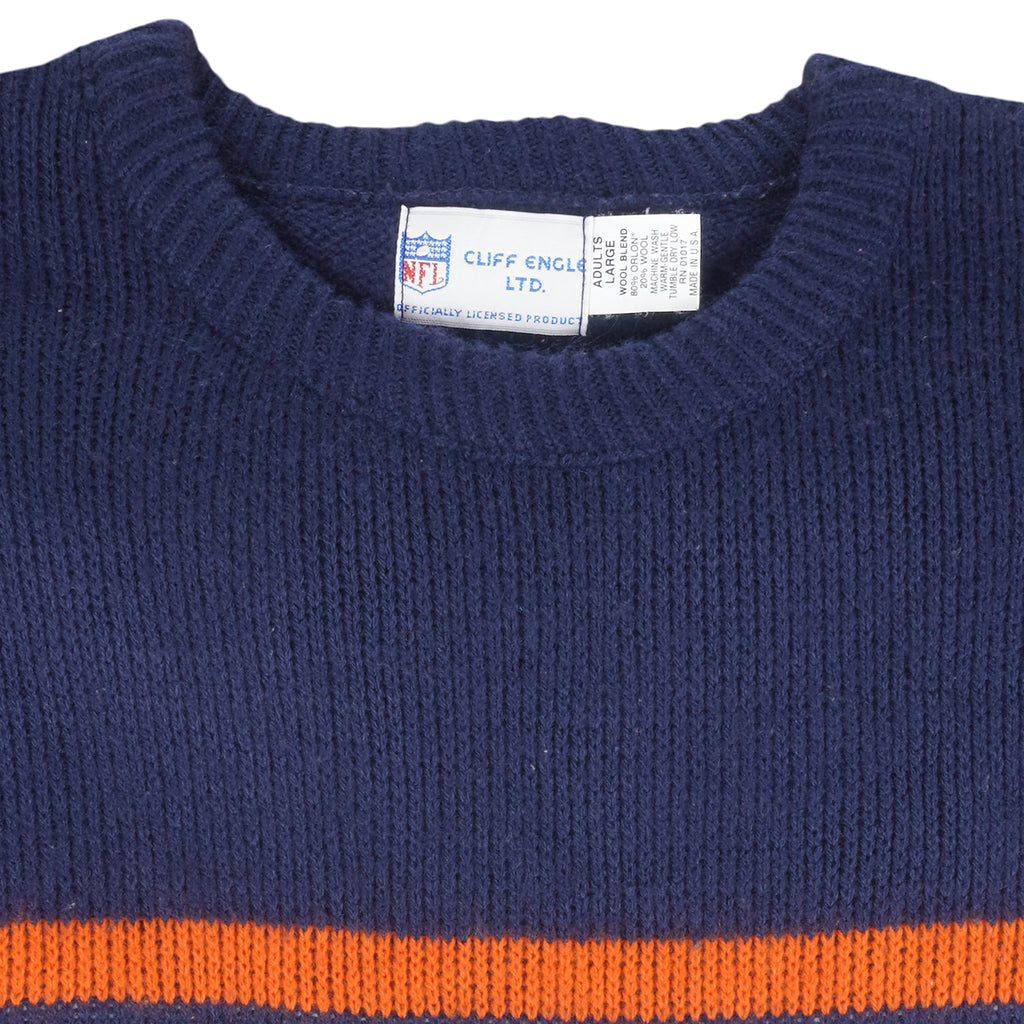 NFL - Chicago Bears Crew Neck Sweater 1990s Large Vintage Retro Football