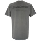 Harley Davidson - Grey Milwaukee Wisconsin T-Shirt 1990s Large Vintage Retro