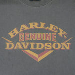 Harley Davidson - Grey Milwaukee Wisconsin T-Shirt 1990s Large Vintage Retro