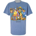 Vintage (Anvil) - Cats Virginia Breakout T-Shirt 1990s X-Large Vintage Retro