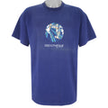 Vintage (Hanes) - Blue Discotheque T-Shirt 1990s X-Large Vintage Retro