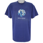 Vintage (Hanes) - Blue Discotheque T-Shirt 1990s X-Large Vintage Retro