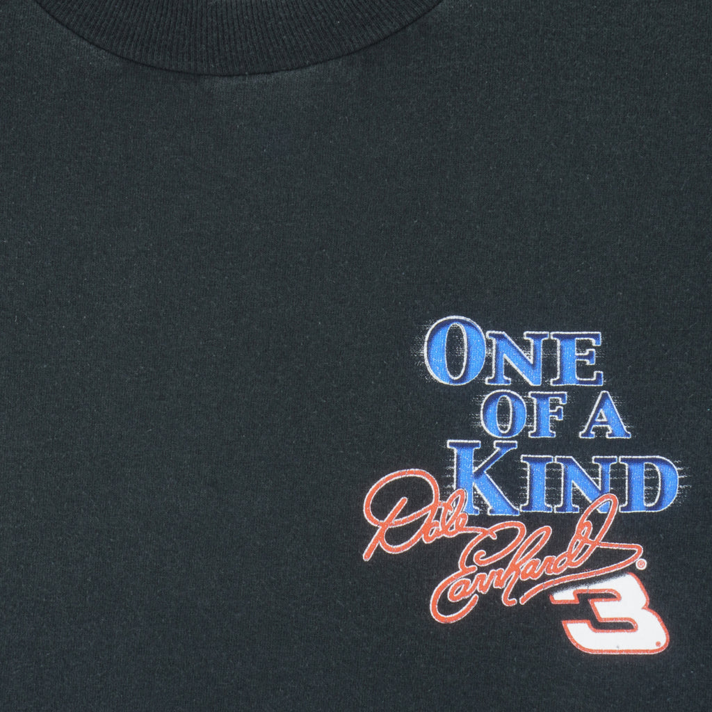 NASCAR (Competitors View) - One Of A Kind Dale Earnhardt T-Shirt 1990s Large Vintage Retro