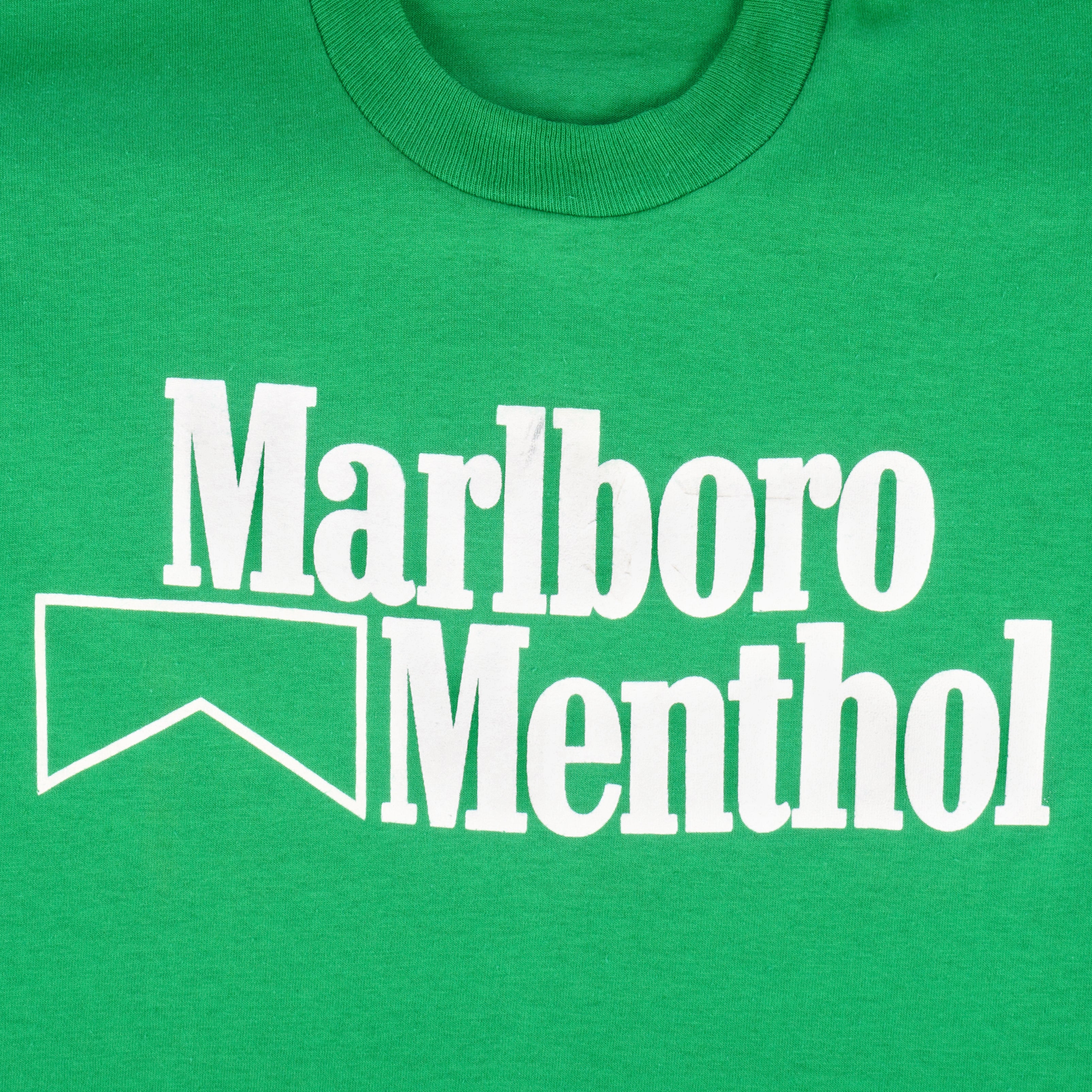 Vintage (Screen Stars Best) - Marlboro Menthol T-Shirt 1990s X-Large Vintage Retro