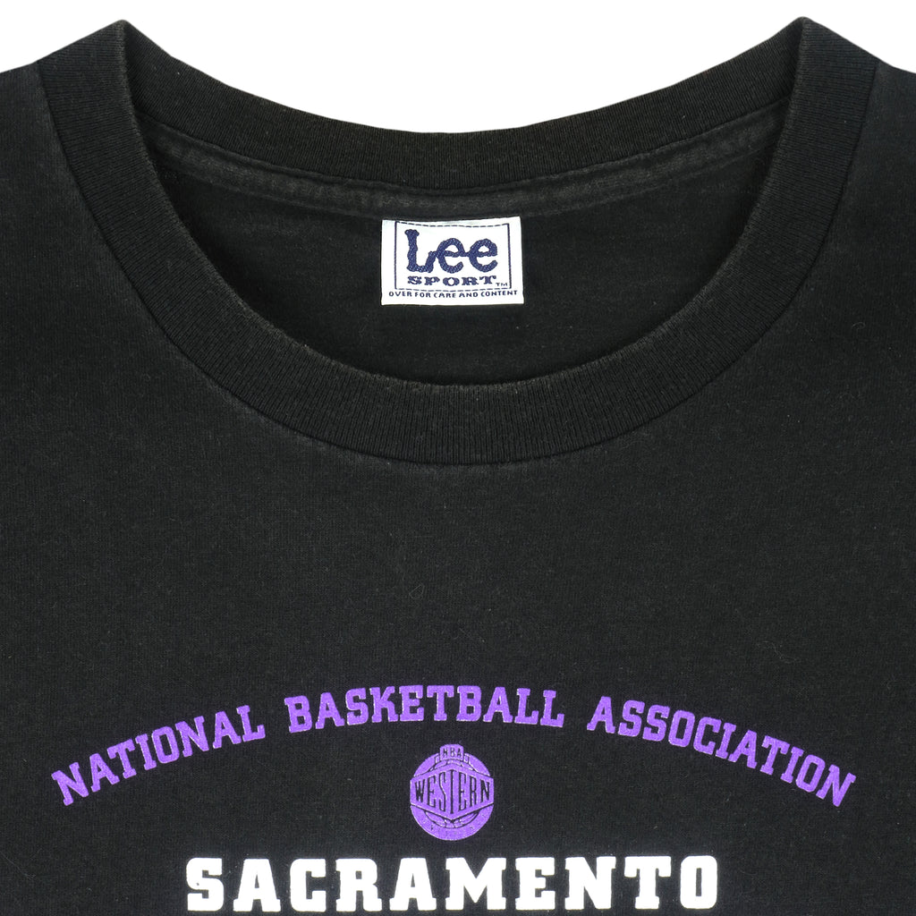 NBA (Lee) - Sacramento Kings T-Shirt 1990s X-Large Vintage Retro Basketball