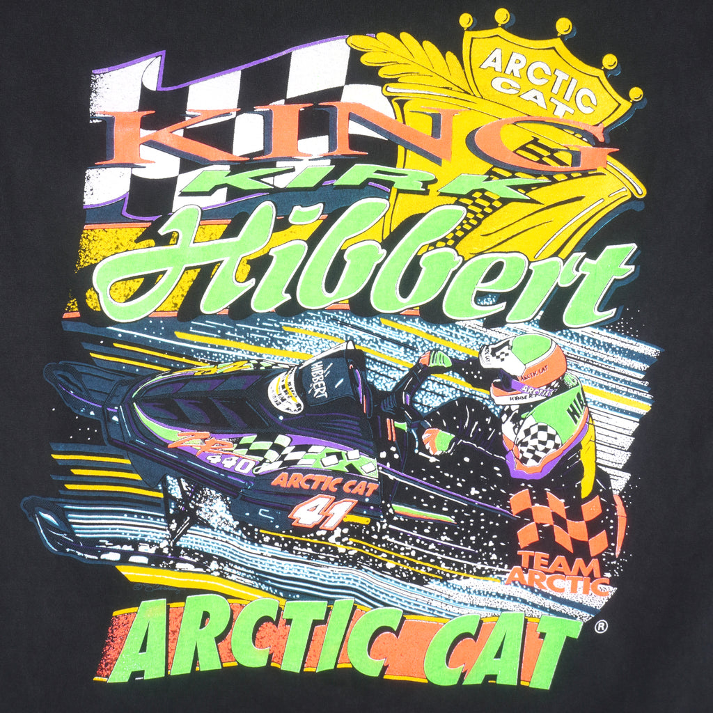 Vintage (Stadium Court) - Arctic Cat Hibbert T-Shirt 1990s Large Vintage Retro