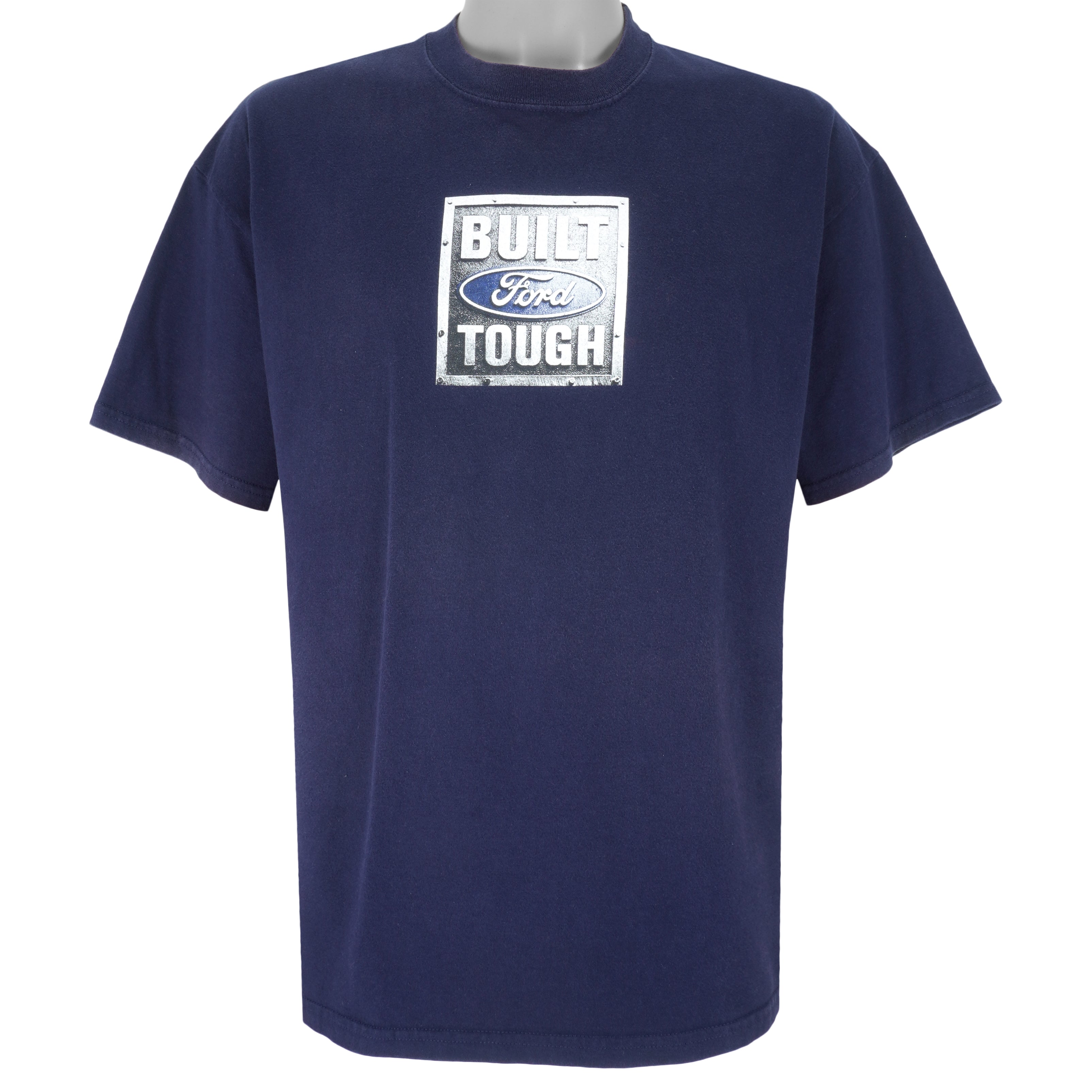 Vintage (M&O Knits) - Built Ford Tough T-Shirt 1990s X-Large Vintage Retro