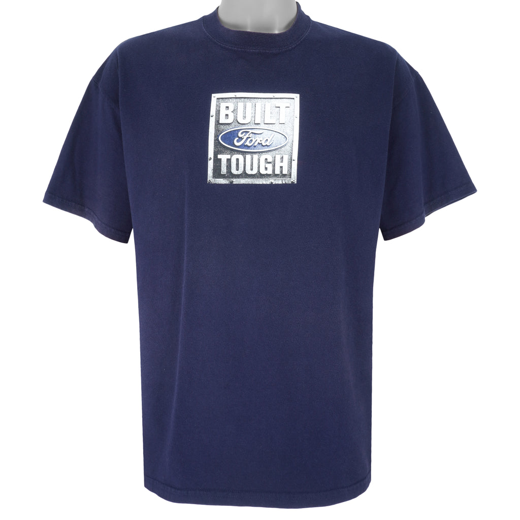 Vintage (M&O Knits) - Built Ford Tough T-Shirt 1990s X-Large Vintage Retro