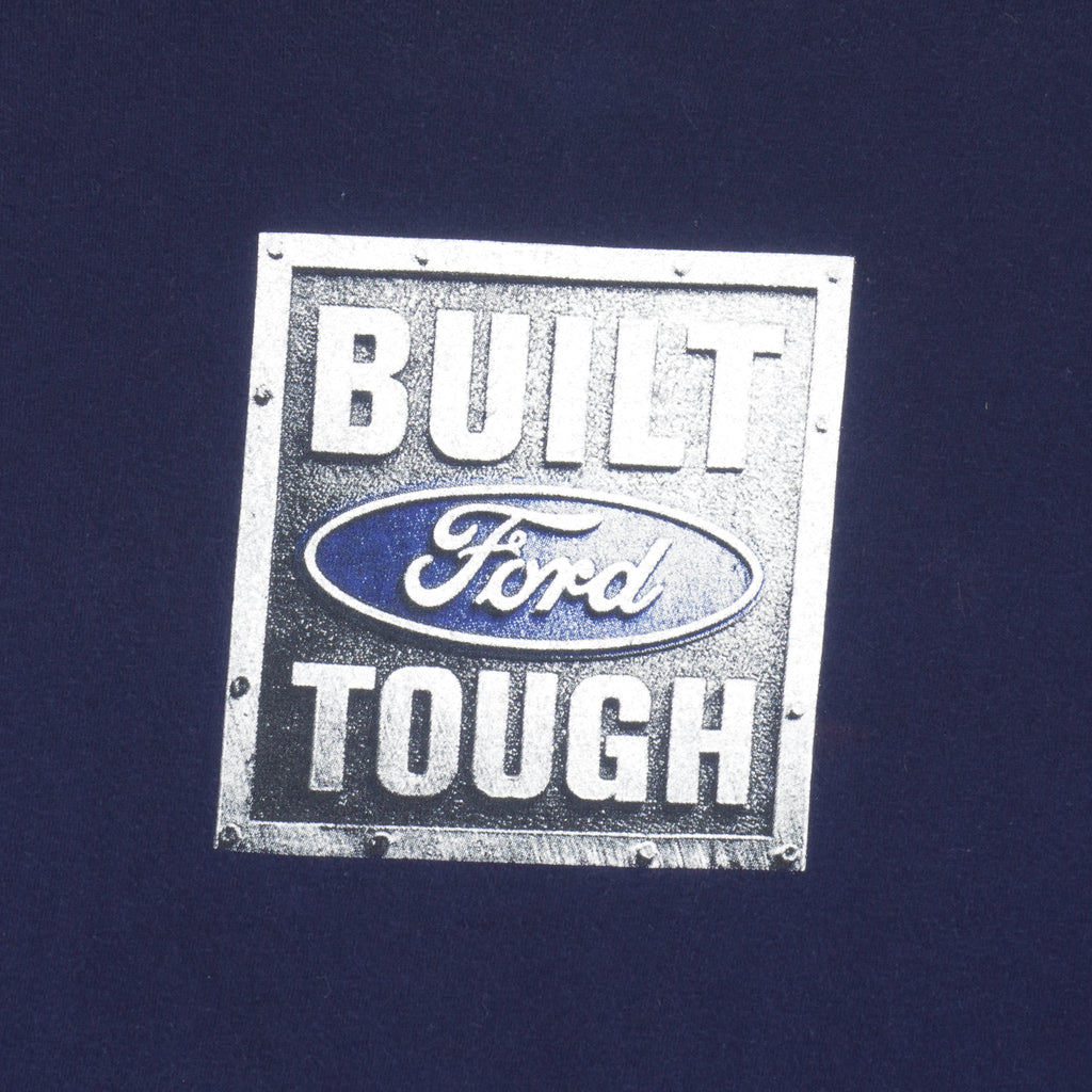 Vintage (M&O Knits) - Built Ford Tough T-Shirt 1990s X-Large Vintage Retro
