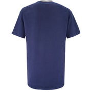 Nike - Dark Blue Big Logo T-Shirt 2000s Large Vintage Retro