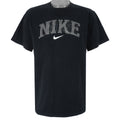 Nike - Black 3D T-Shirt 1990s X-Large Vintage Retro