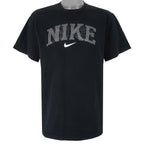 Nike - Black 3D T-Shirt 1990s X-Large Vintage Retro