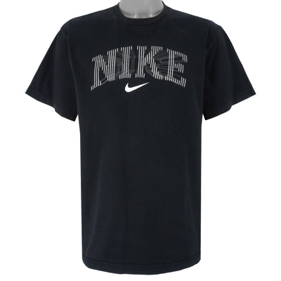 Nike - Black 3D T-Shirt 2000s X-Large