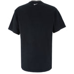 Nike - Black 3D T-Shirt 1990s X-Large Vintage Retro