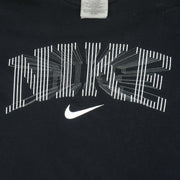 Nike - Black 3D T-Shirt 1990s X-Large Vintage Retro