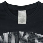 Nike - Black 3D T-Shirt 1990s X-Large Vintage Retro