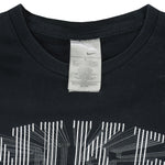 Nike - Black 3D T-Shirt 1990s X-Large Vintage Retro