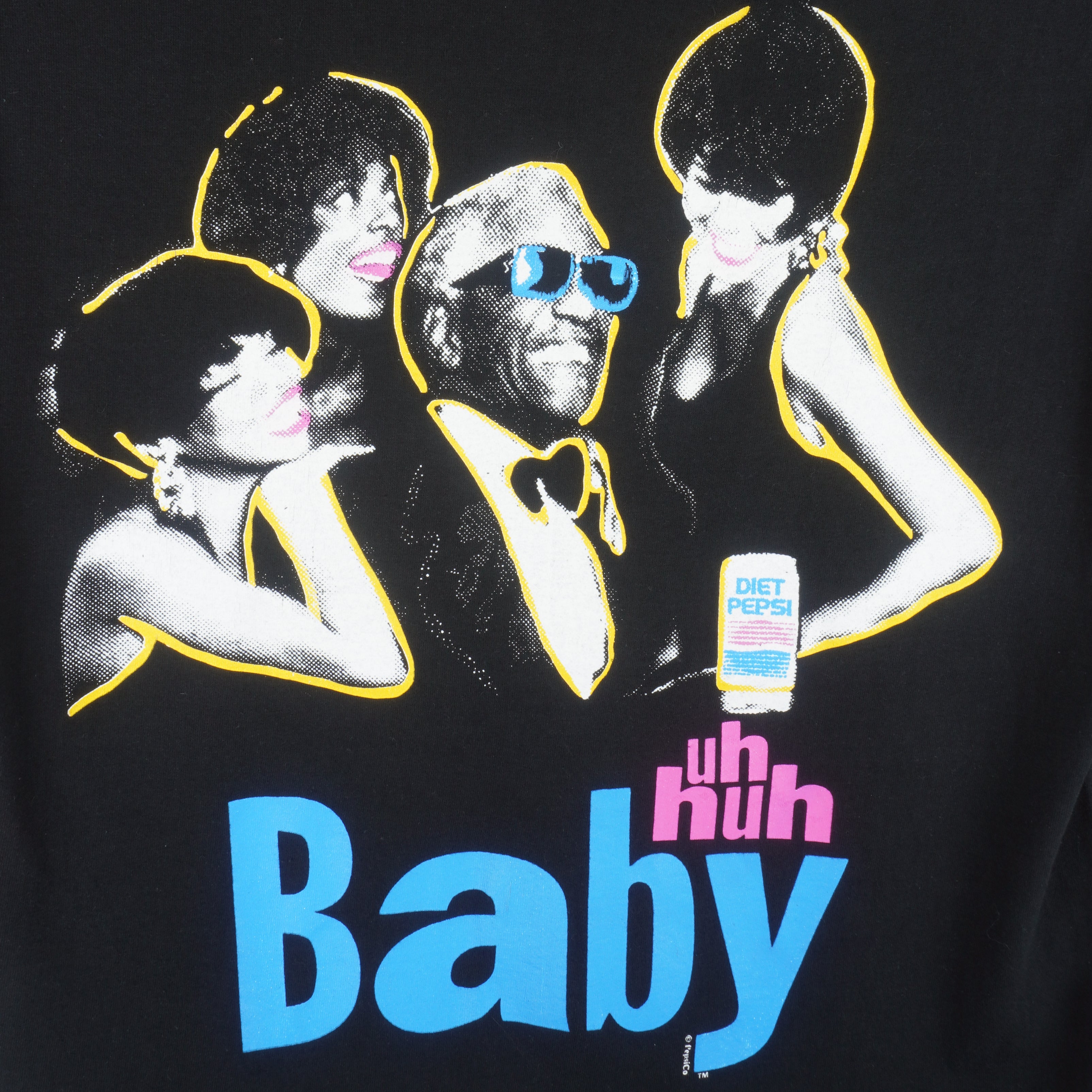 Vintage - Pepsi Diet Uhuh Baby T-Shirt 1990s 2X-Large Vintage Retro